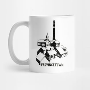 Provincetown Vintage Cape Cod Gay New England LGBT Mug